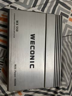 Car amplifier 4 channel