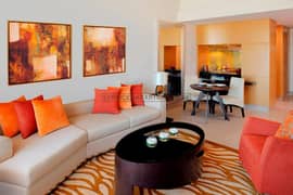 1 Bed+ Study Fully Furnished Apartment Available For Rent The Centaurus F-8 Luxury Living Flat Blue area