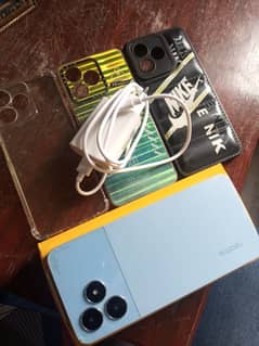 Realme note 50 10/9 condition Full box charger Cover sath Gift