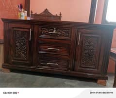 wooden bed set