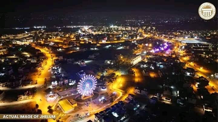 Citi Housing Jhelum dancing fountain block 10marla plot available is very good and higted location 5
