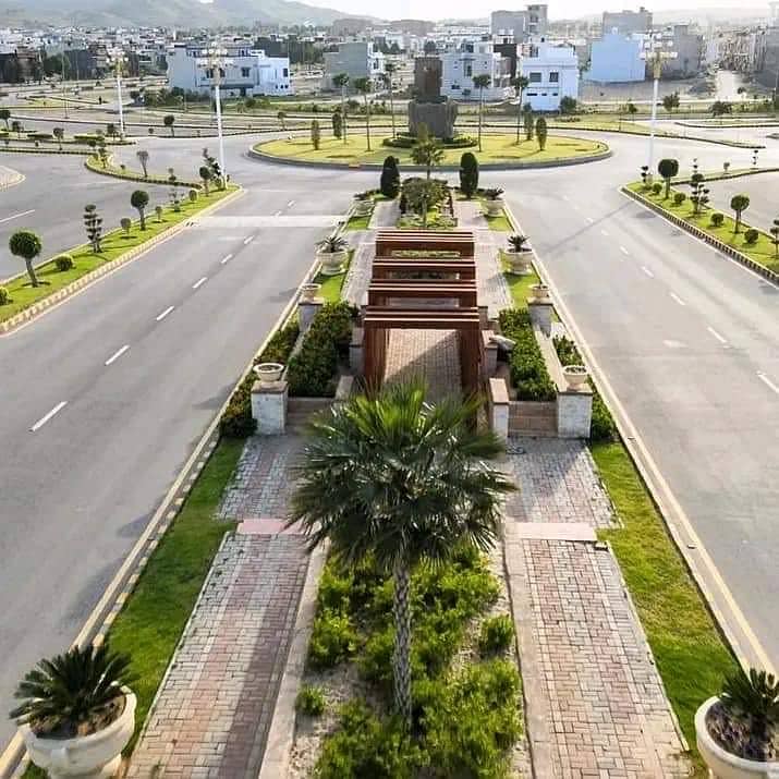 Citi Housing Jhelum dancing fountain block 10marla plot available is very good and higted location 8