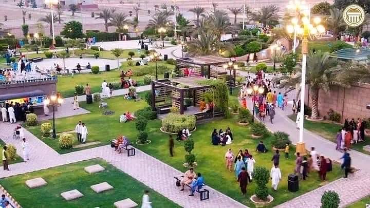 Citi Housing Jhelum dancing fountain block 10marla plot available is very good and higted location 10