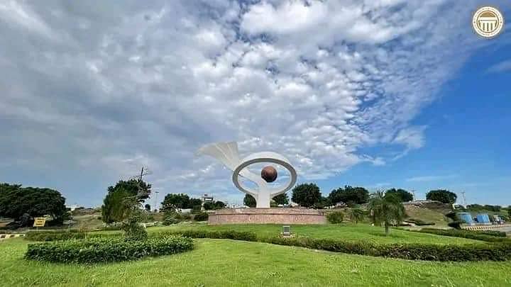 Citi Housing Jhelum dancing fountain block 10marla plot available is very good and higted location 11