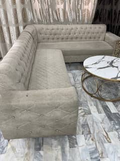 sofa set with table