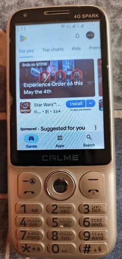 calme 4g spark 2gb ram 16gb memory