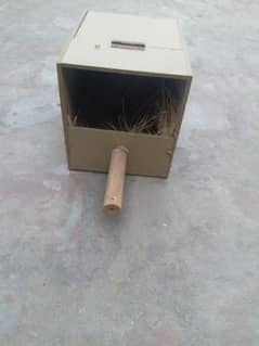 Birds Nest Boxes with Food and Water Dispensers