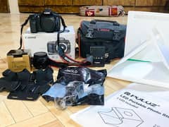 CANON 60D with 50mm Lens + Softbox + Chestmount 10/10