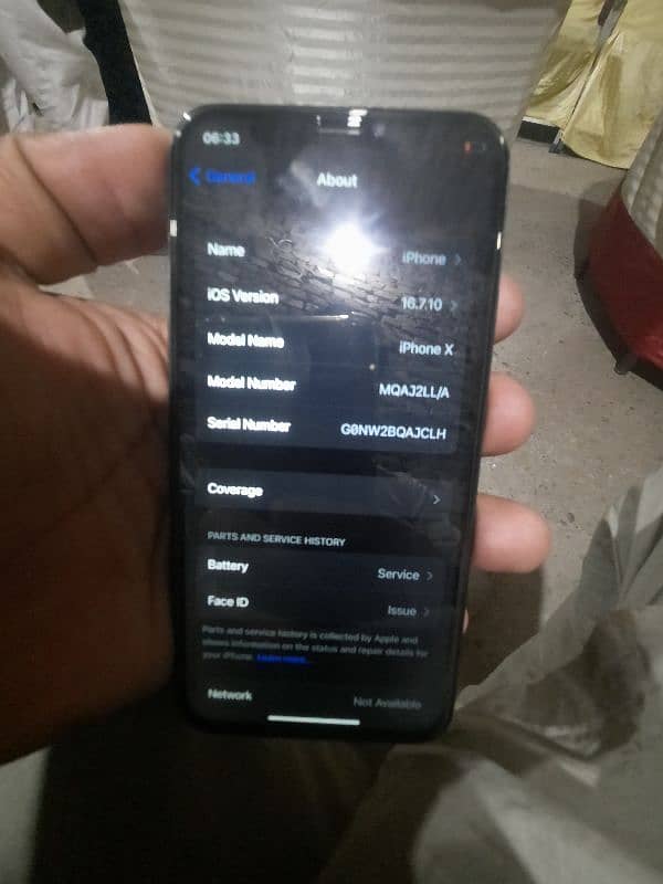i phone x pta aprove with originall charger exchange possible 4