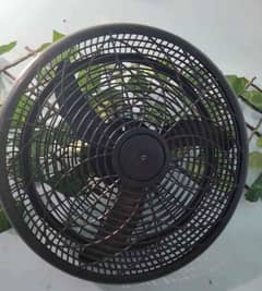 12 Volt AC DC Solar Battery Wall Bracket Fan Stand Fan