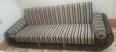 Sofa-bed (Velvet covering)