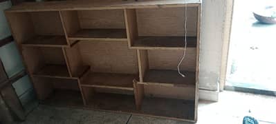 wooden drawers