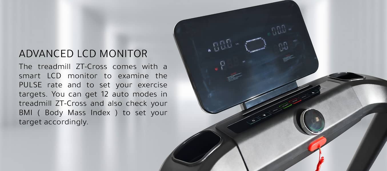 Zero Treadmill | ZT-Cross | Running Machine | Jogging Machine |Fitness 8