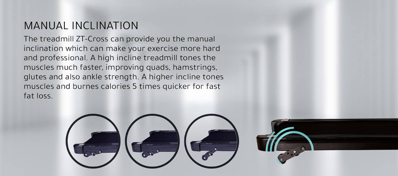 Zero Treadmill | ZT-Cross | Running Machine | Jogging Machine |Fitness 4