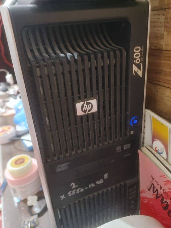HPz600 i7 dual xeon x5550  24gb  exchange with good mobile any laptops 3