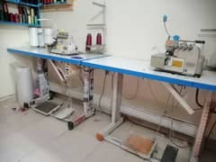 Pico and overlock machines