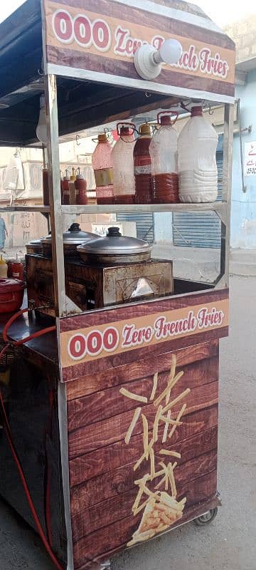 French fries counter & zinger hot plate 2