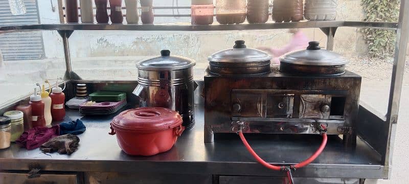 French fries counter & zinger hot plate 8