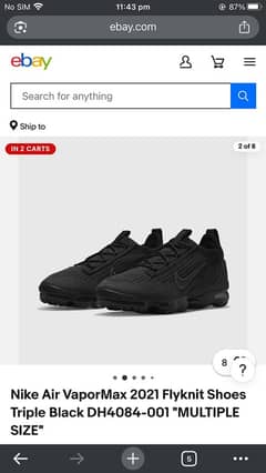 Nike air vapourmax