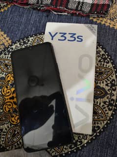 Vivo Y33s in Good Condition with Box 8+128gb full box