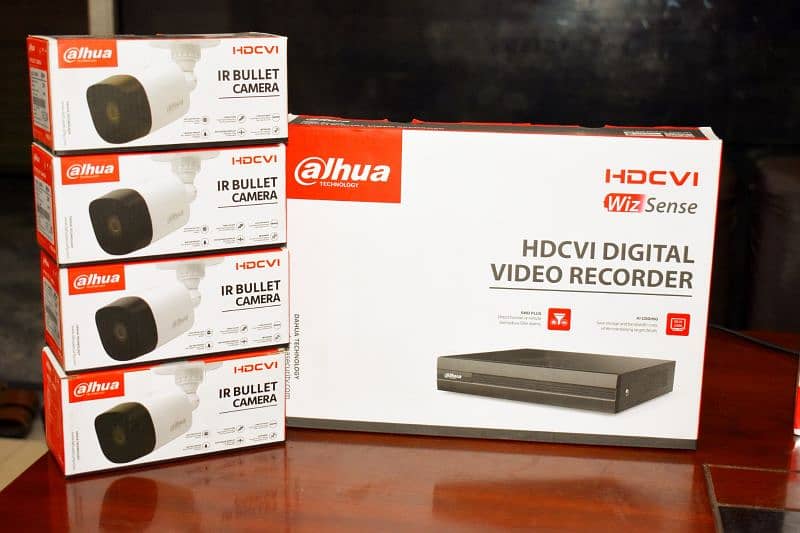 4 HD cameras hik/dahua package available 8