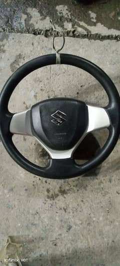 Suzuki New Cultus or new aup model swift Stireeng wheel available