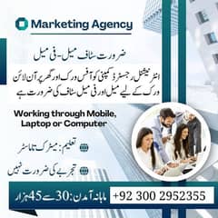 part time,full time,home base and office base work