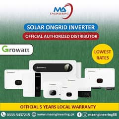 Growatt Inverter l Official Importer l Discounted Rates