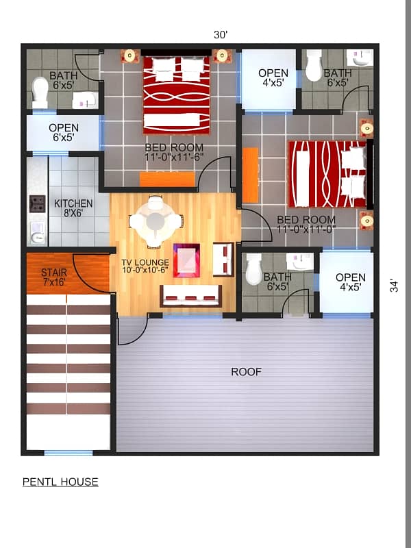 Ideal Penthouse For sale In Bagh-e-Ibrahim Society 12