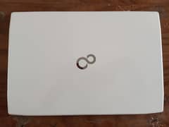 Fujitsu white laptop