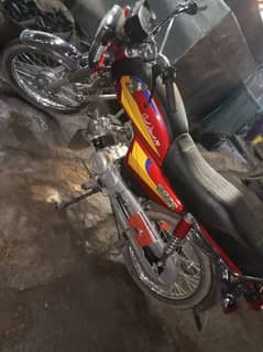 HondaCD 70 bike available urgent for sale 03253350147