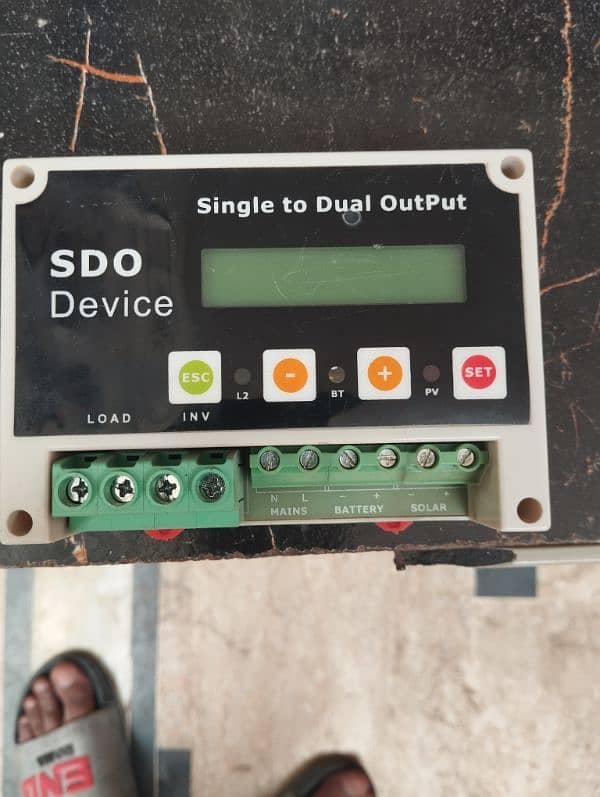 Single to Dual Output Device SDO 1