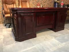 luxury office CEO table / Boss table / Sesham wooden executive Table