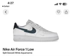 NIKE AIR FORCE 1 LOW LIGHTNING BOLT