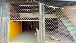 Ground Hall Shop for Rent in PIA Road for Pharmacy, Saloon, Fast Food, Resturent, Mart