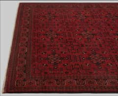 afghani qaleen best quality colour dark maroon