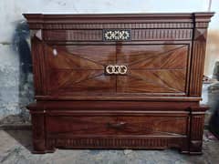 Bed Set / SOlid wooden Frame / King size Bed set / Double Bed set