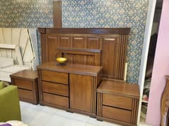 Bed set / Double Bed set / King size Bed set / Shesham Bed set