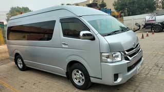 Rent A Car Coaster Bus Grand Cabin Hiace Prado Fortuner V8 Car Rental