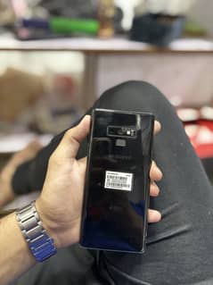 Samsung galaxy note 9 6/128gb official PTA approved