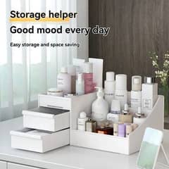 Cosmetics plastic table organizer