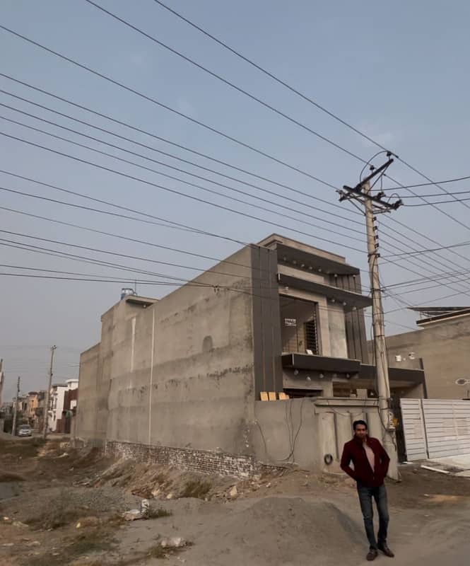 10 Marla Corner P Block Best Location Plot For Sale On Reasonable Price 0