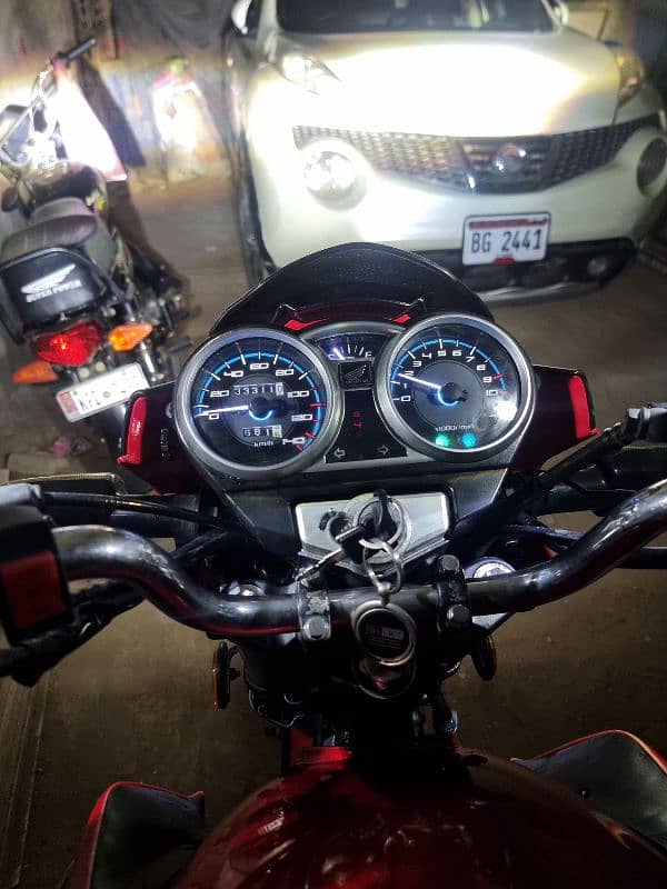 Honda cb150f 2020 k last month hai 7