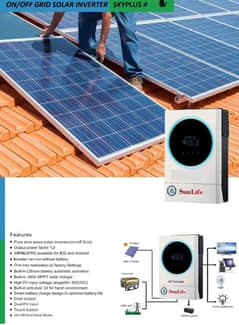 Solar Panel, Solar Inverter 4kw System, Best Price In Karachi.
