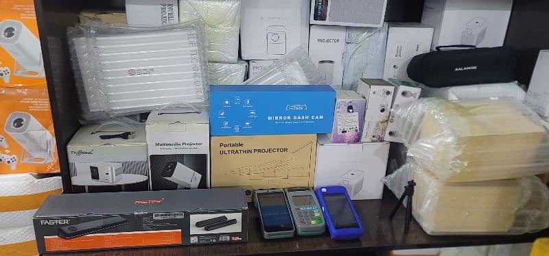 Grand Sale 70% All android Full Hd 4k multimedia Projector box 15
