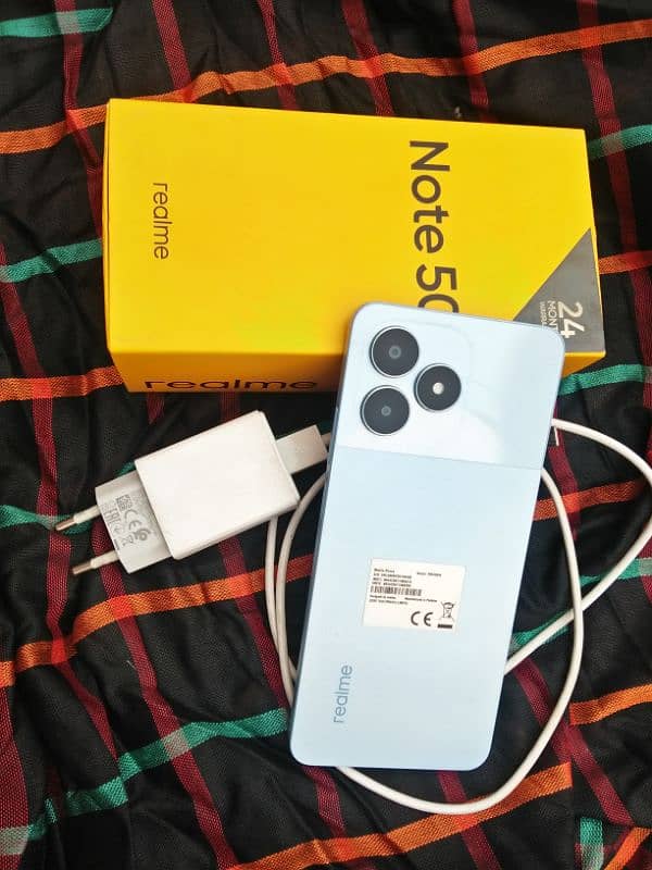 realme note50 with complete Box only 5 month use Full lush condition 1