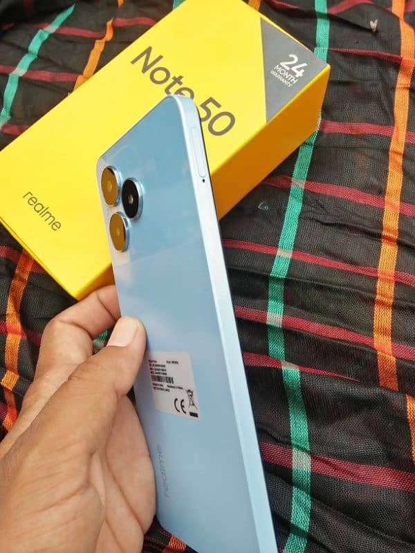 realme note50 with complete Box only 5 month use Full lush condition 3