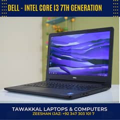 Dell - i3 7th gen, 15.6" display, Excellent Condition-Tawakkal Laptop