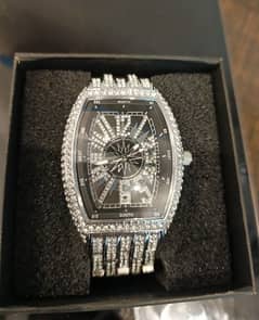 MissFox Men's Watch, Fashion Hip Hop Quartz Watch.