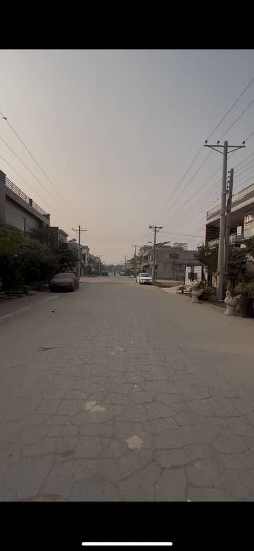 5 Marla hot location P block plot on reasonable price 1
